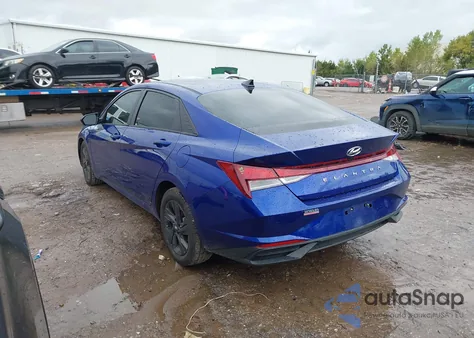 2021 Hyundai Elantra Sel из США, поврежденный, VIN KMHLS4AG8MU101002